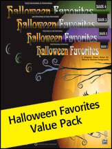 Halloween Favorites Value Pack piano sheet music cover